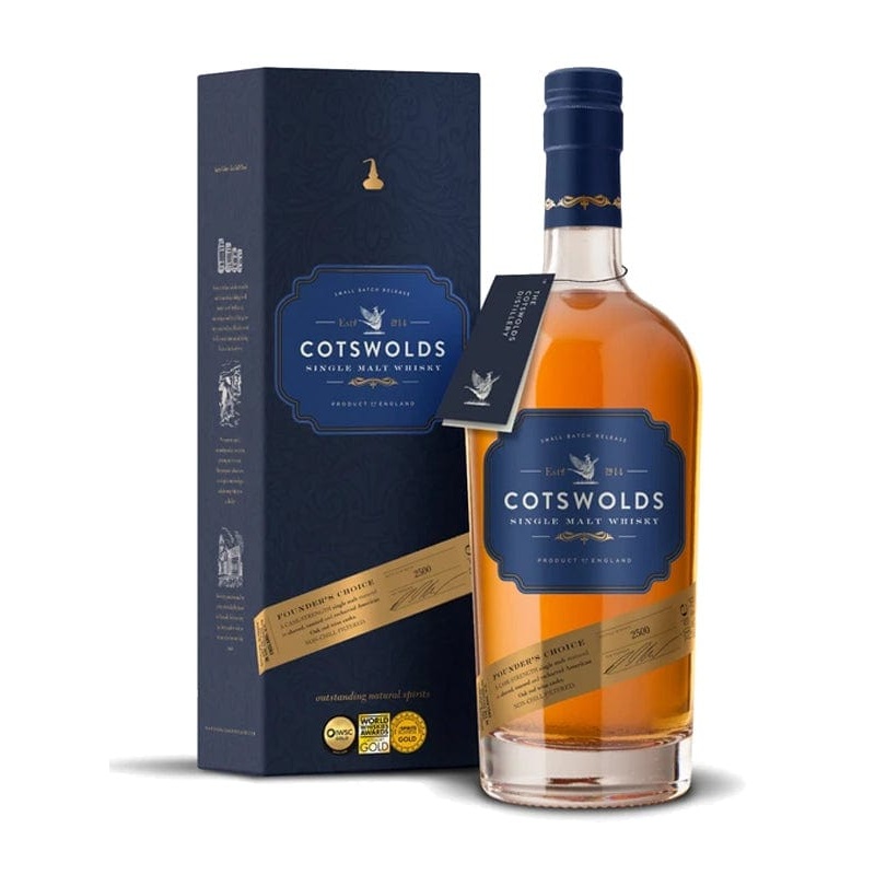 Cotswolds Founder's Choice Single Malt Whisky 70cl