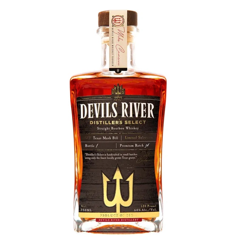 Devils River Distiller's Select Bourbon Whiskey 750mL
