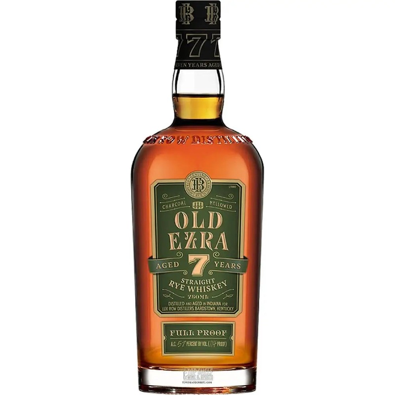 Ezra Brooks Old Ezra 7 Year Full Proof Straight Rye 750ml