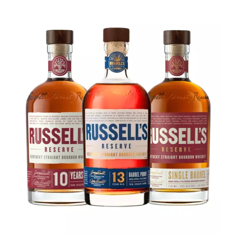 Russell's Reserve 13 Year Batch 4 LL/LC Bourbon Bundle