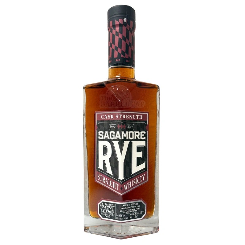 Sagamore Spirit 7 Year Cask Strength Rye Whiskey 123 Proof