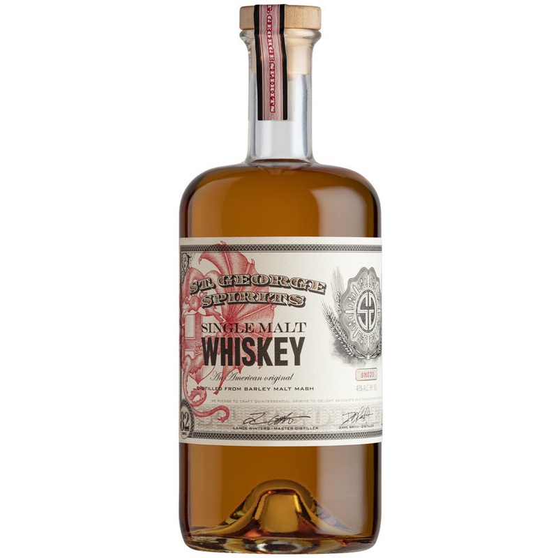 St. George Spirits Single Malt Whiskey Lot 20