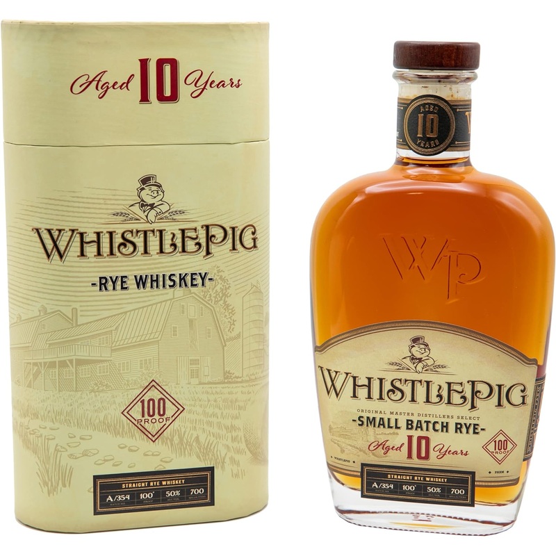 WhistlePig 10 Year Old Rye Whiskey Gift Box 70cl