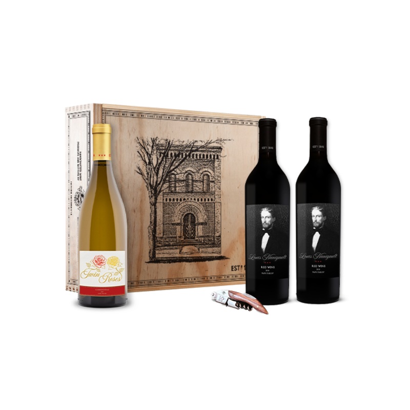 Louis Manigault & Twin Roses Gift Box Set