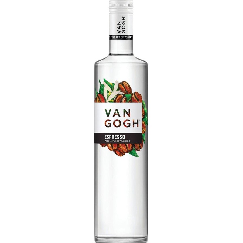 Van Gogh Espresso Flavored Vodka 750 ML