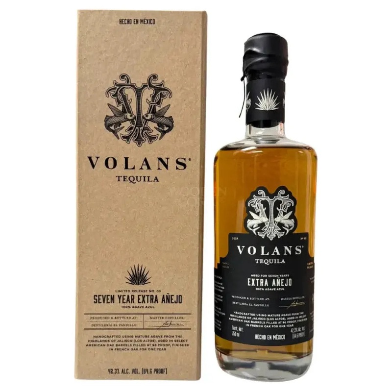 Volans 7 Year Tequila Extra Anejo Limited Release 750mL
