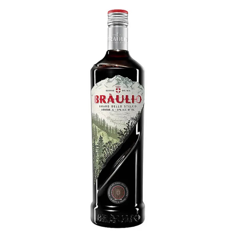 Braulio Italian Amaro Liqueur 1L