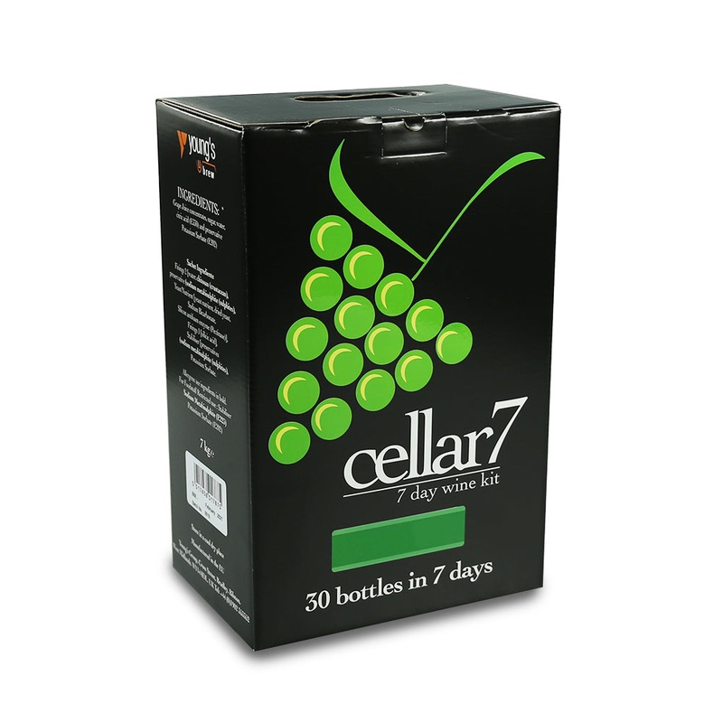 Cellar 7 Sauvignon Blanc 7 Day White Wine Kit - 30 Bottle
