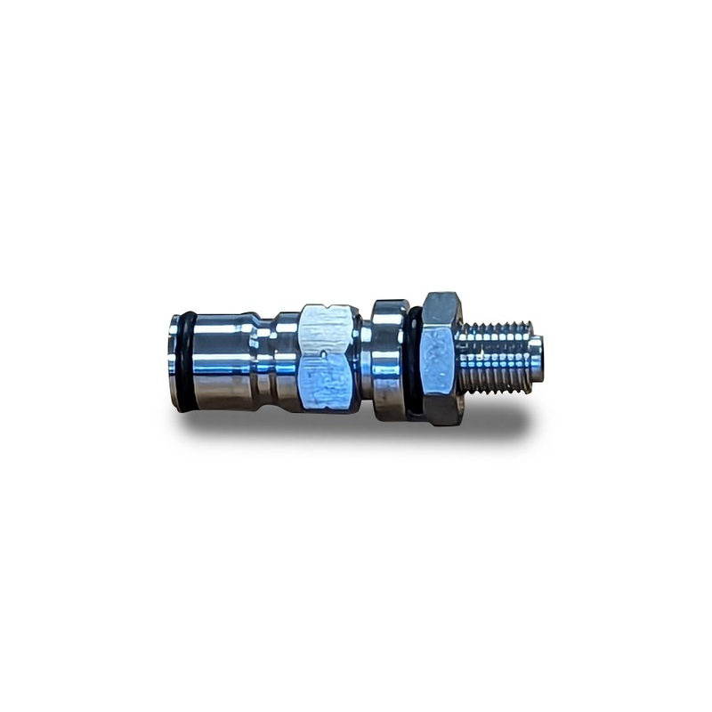 Corny Keg Bulkhead & Post to Gas Disconnect