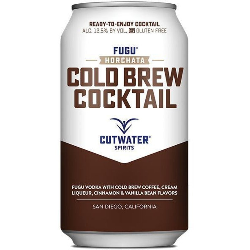 Cutwater Horchata Cold Brew Canned Cocktail