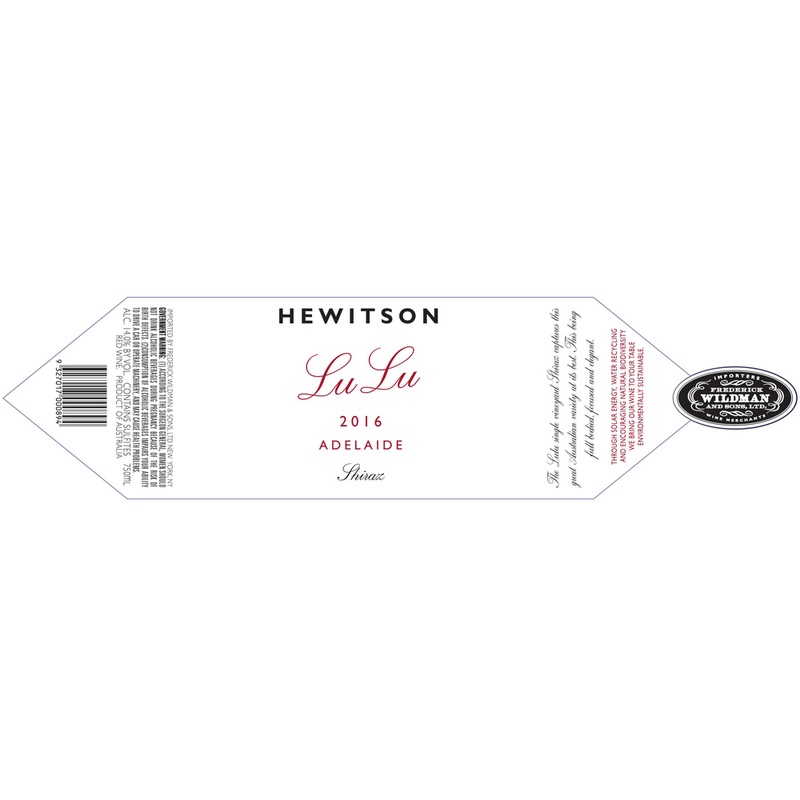 Hewitson Adelaide Hills Lu Lu Shiraz 750ml