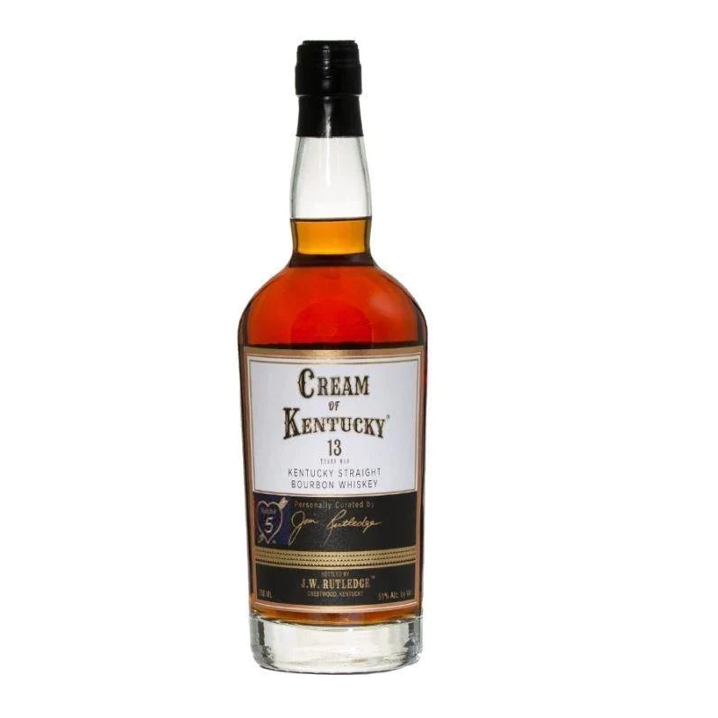 J. W. Rutledge Cream of Kentucky 13 Year Old Batch 5 Bourbon Whiskey 750mL