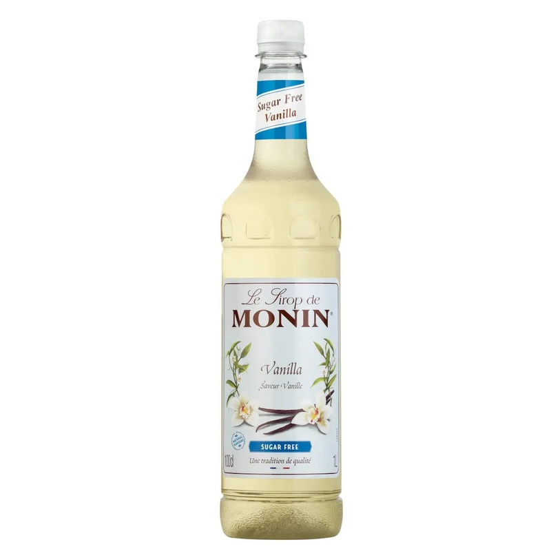 Monin Vanilla Sugar Free Syrup, 1 L