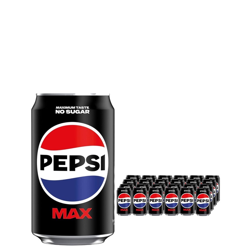 Pepsi Max Cola Can Multipack, 24 x 330 ml
