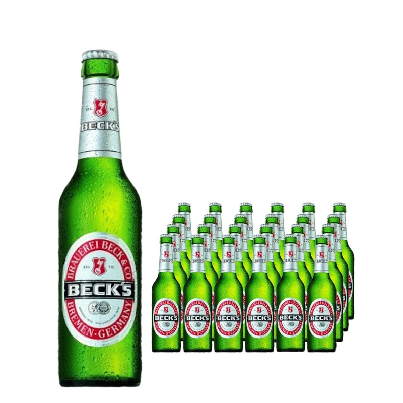 Becks Premium Lager Bottle Multipack, 24 x 275 ml