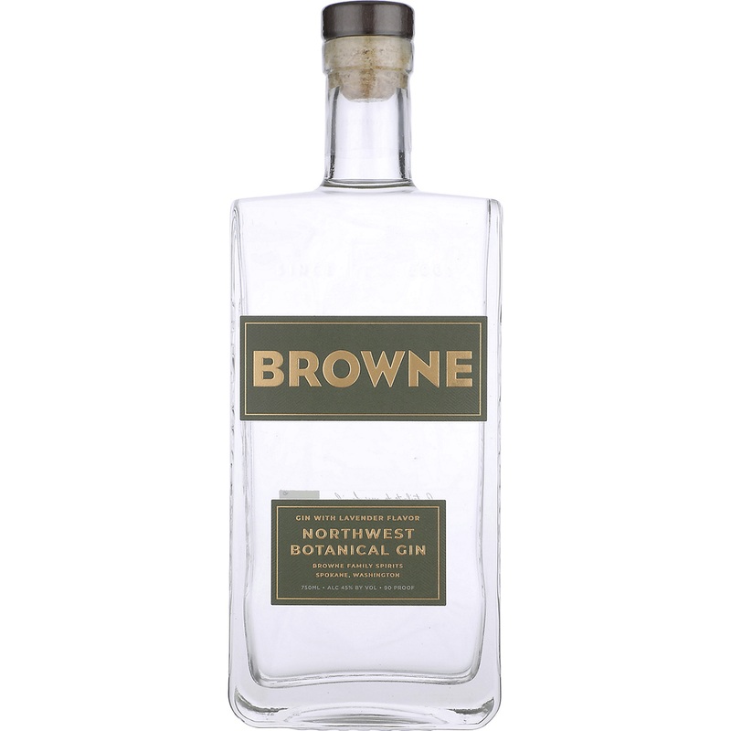 Browne Family Spirits Northwest Botanical Lavender Flavored Gin 750 ML