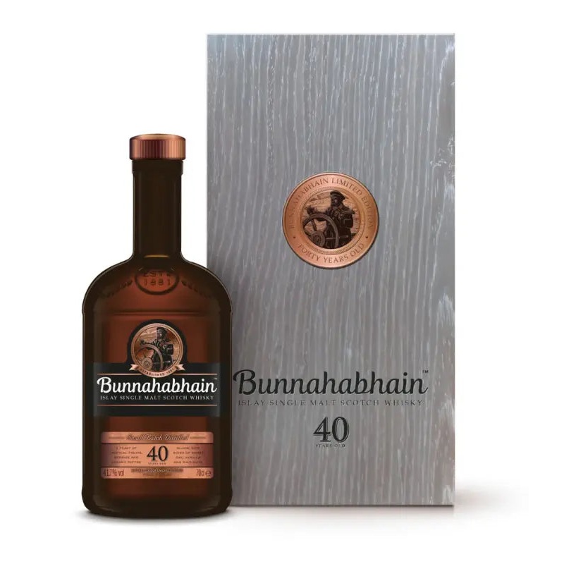 Bunnahabhain 40 Year Islay Single Malt Scotch Whisky 700mL