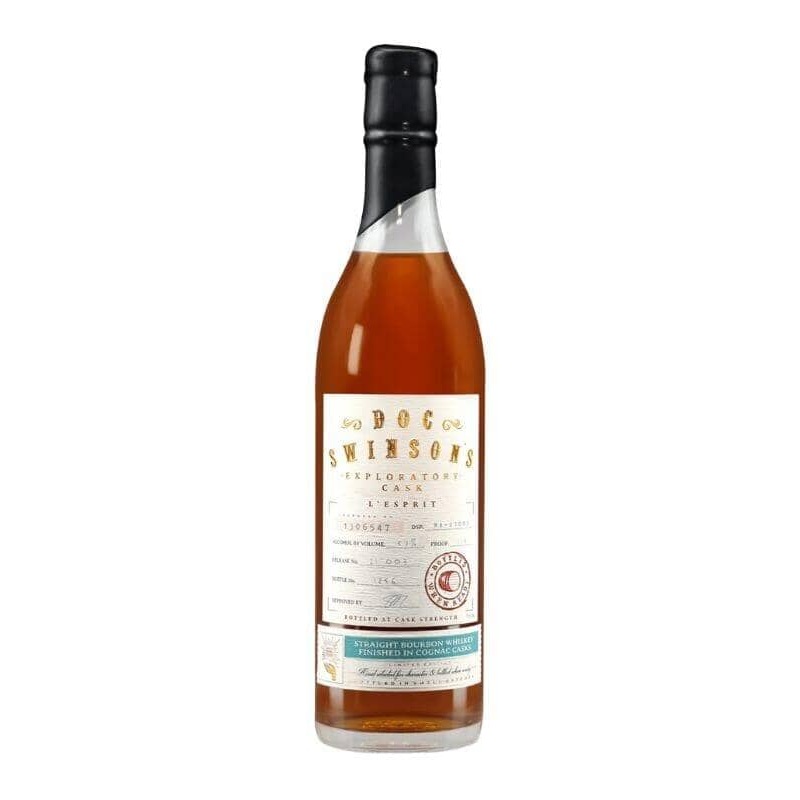 Doc Swinson's Exploratory Series LEsprit (The Spirit) Straight Bourbon Finished in Cognac Casks 750mL
