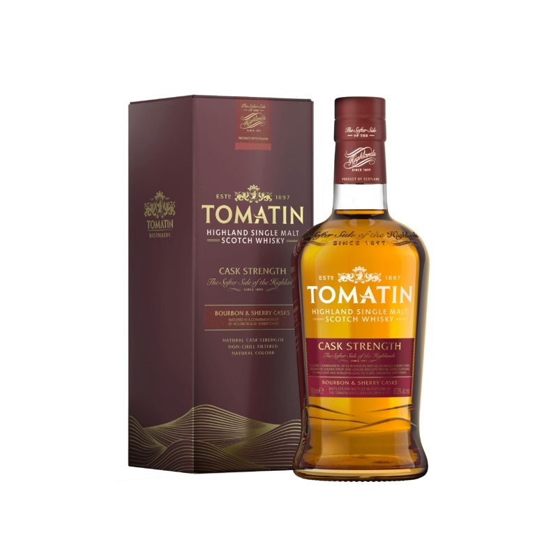 Tomatin Cask Strength Single Malt Scotch Whisky 70cl