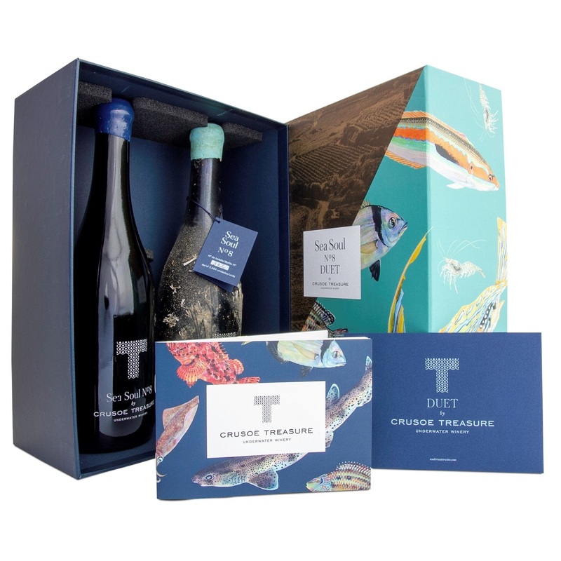 Crusoe Treasure Sea Soul No.8 Duet Red Wine 2x75cl