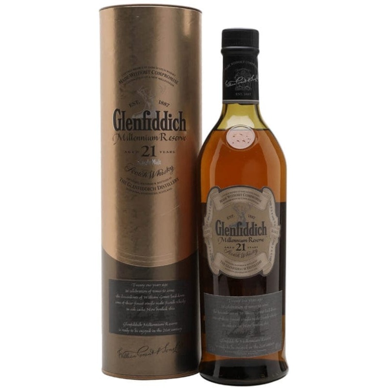 Glenfiddich 21 Year Old Millenium Reserve Single Malt Scotch Whisky 70cl
