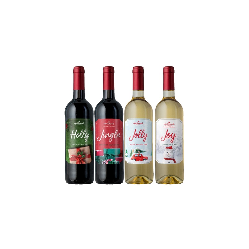 Hallmark Christmas Wines 4-Pack 4-Pack