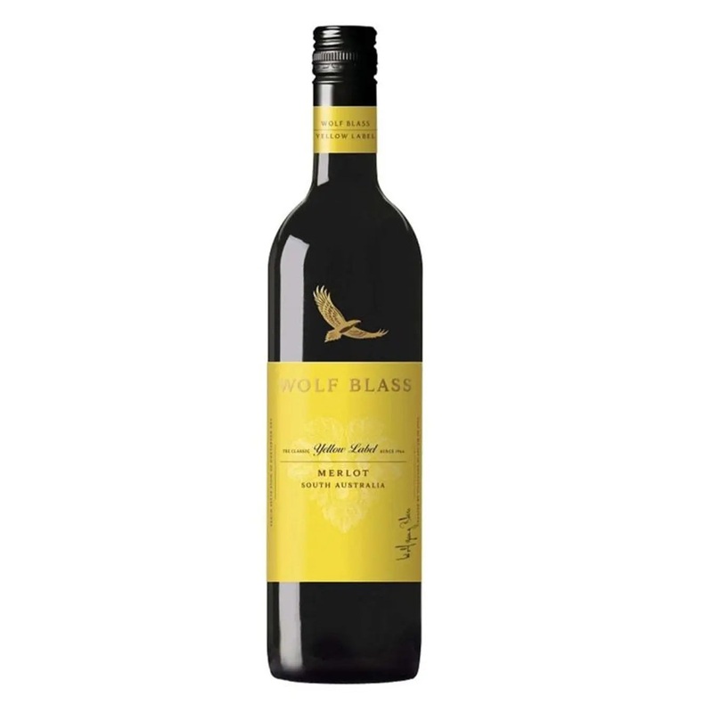 Wolf Blass Yellow Label Merlot, 75 cl