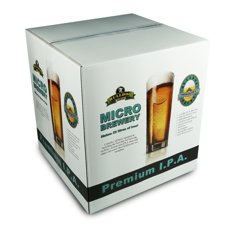 Bulldog Micro Brewery - IPA - Starter Equipment and Beer Kit