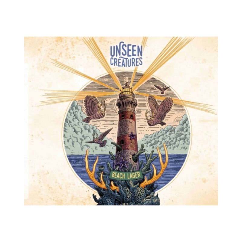 Unseen Creatures South Point Lager 4 PACK 16 OZ CANS