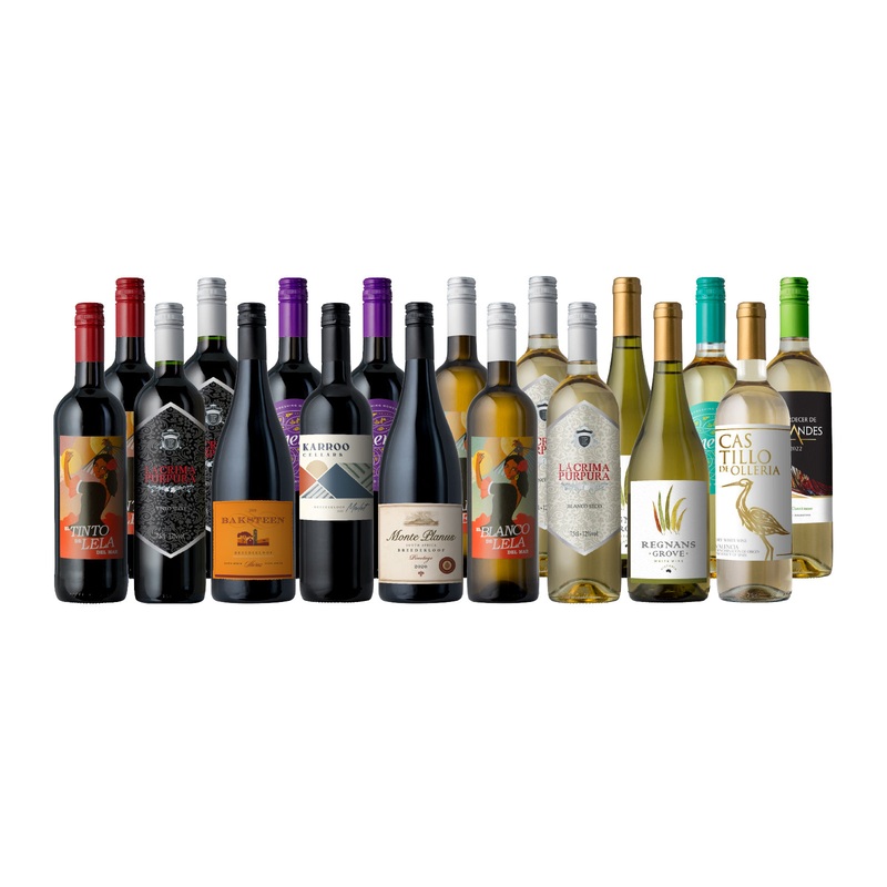 23,000 5-Star Reviews 18-Pack! Mixed No PET Bottles