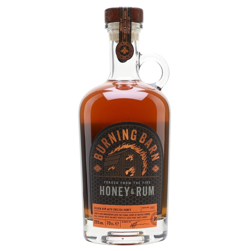Burning Barn Honey And Rum Liqueur 70cl