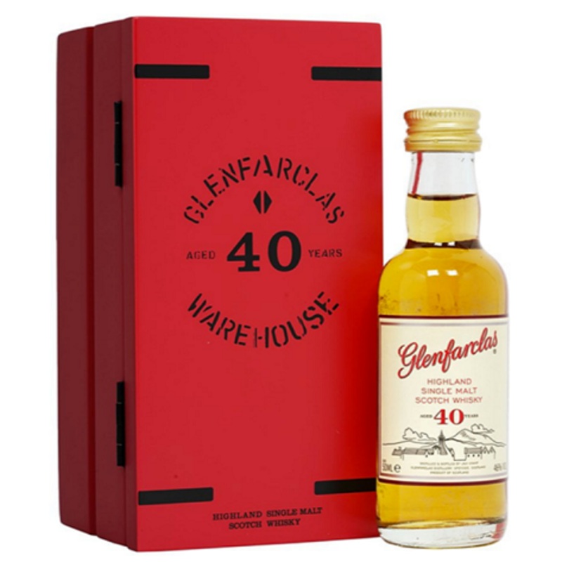 Glenfarclas 40 Year Old Miniature 1 Bottle 5cl