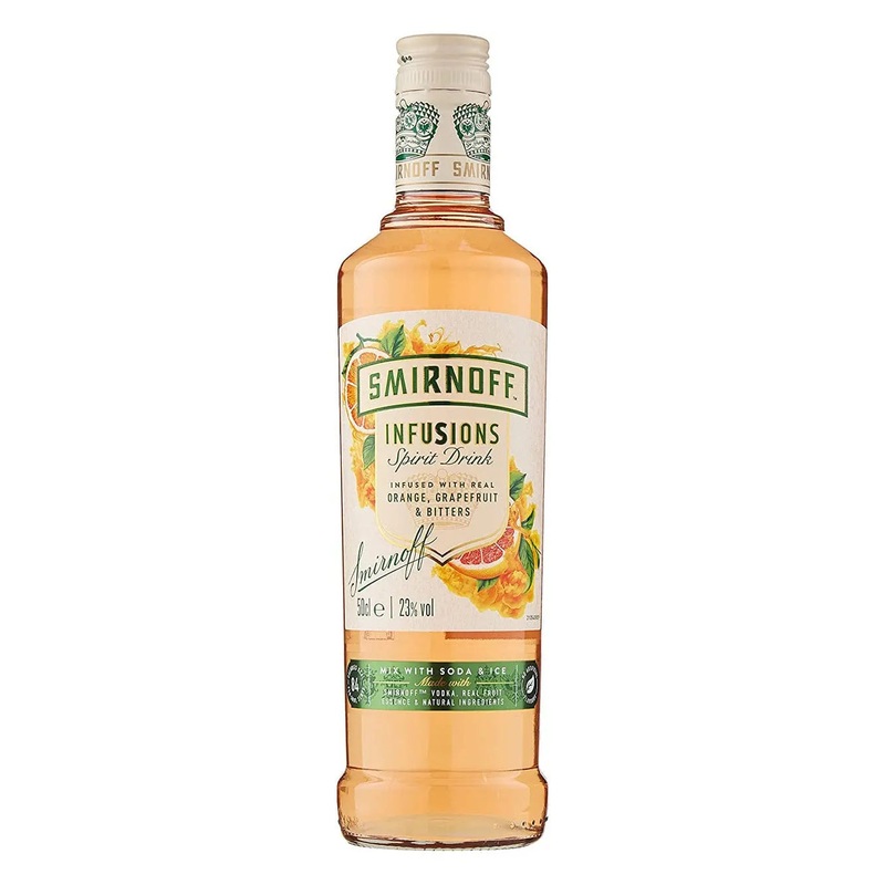 Smirnoff Infusions - Orange, Grapefruit & Bitters Vodka, 50 cl