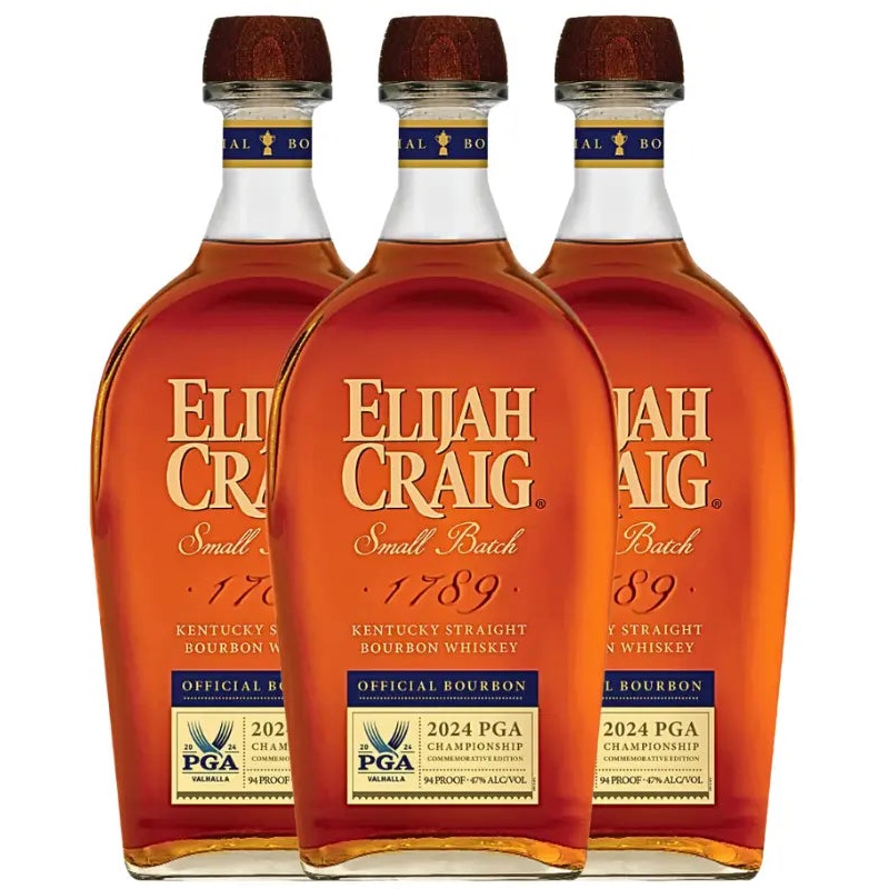 Elijah Craig 2024 PGA Championship Edition 3-Pack