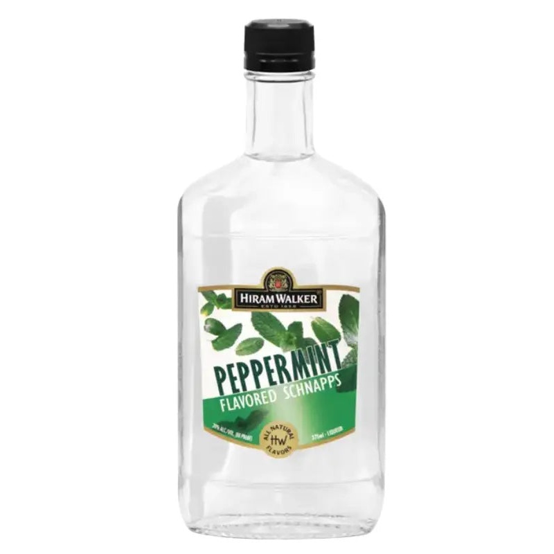 Hiram Walker Peppermint Schnapps 375mL