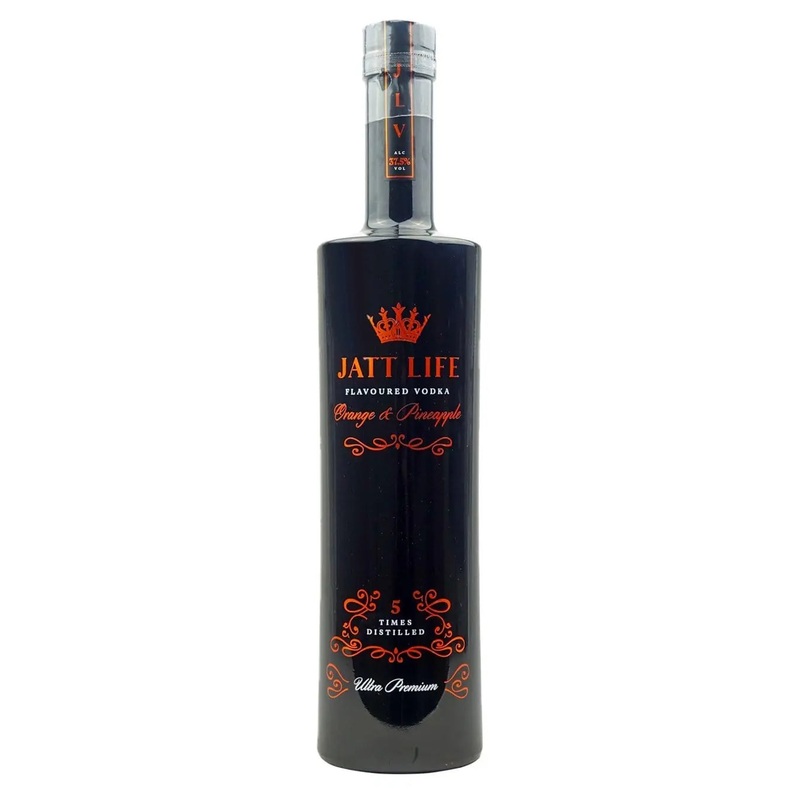 Jatt Life Orange & Pineapple Vodka, 70 cl