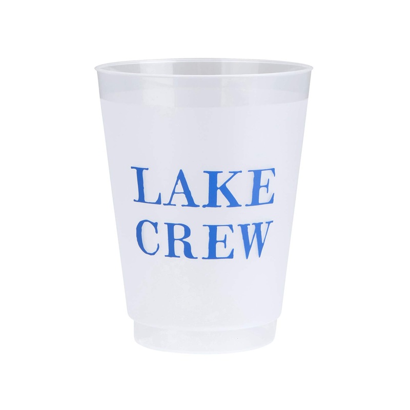"Lake Crew" Frosted Cups 8 PACK
