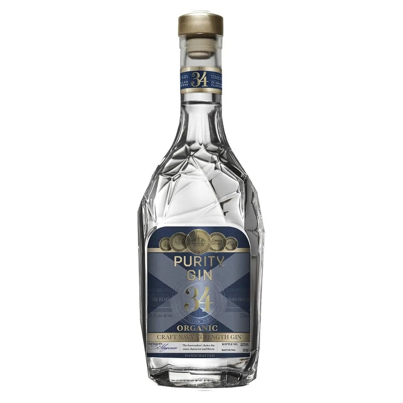 Purity Nordic Navy Strength Organic Gin, 70 cl