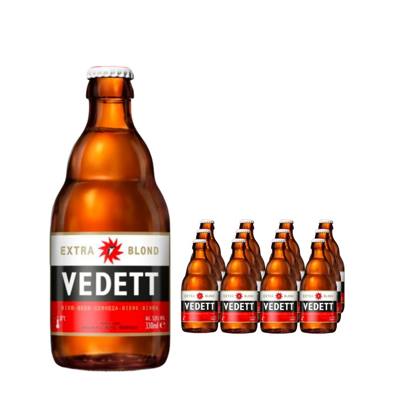 Vedett Blond Bottle Multipack, 12 x 330 ml