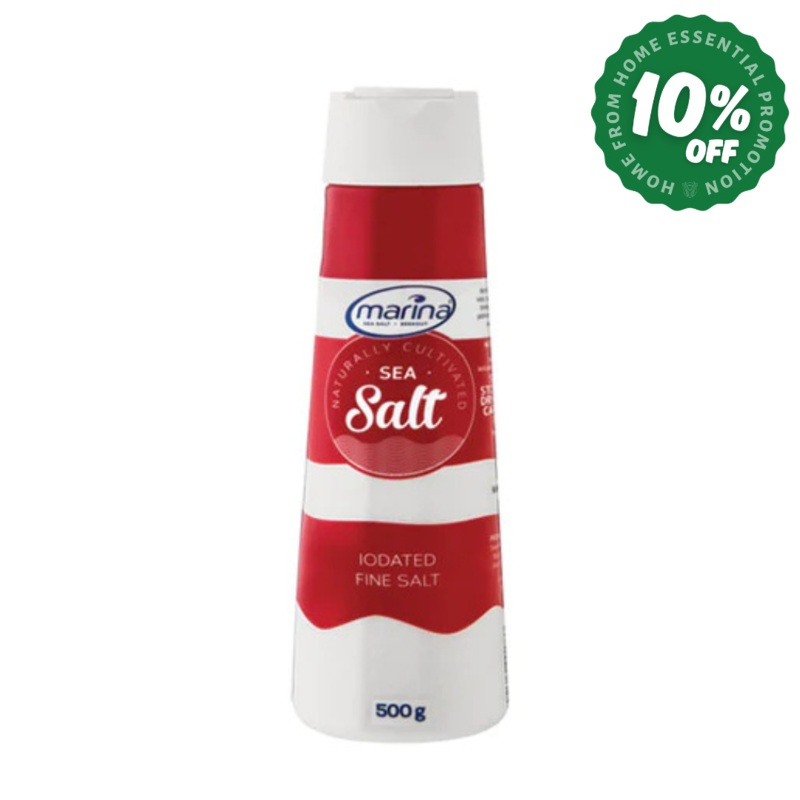 Marina Lighthouse Sea Salt 500g Flask