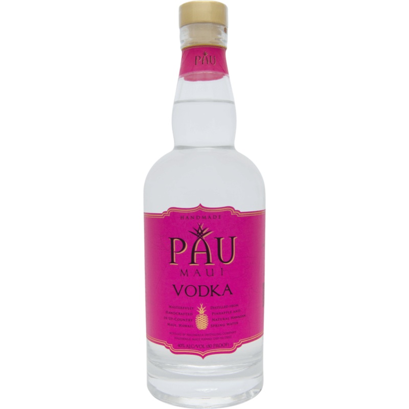 Pau Maui Vodka Pau Maui Pink Label Vodka 750 ML