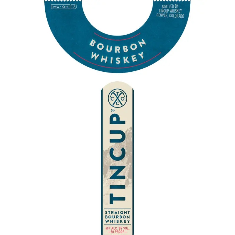 Tincup Colorado Straight Bourbon Whiskey 750mL