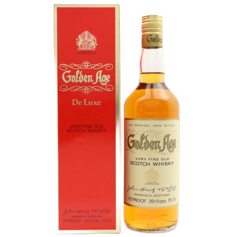 Haig Golden Age De Luxe Very Fine Old Scotch Whisky 75cl