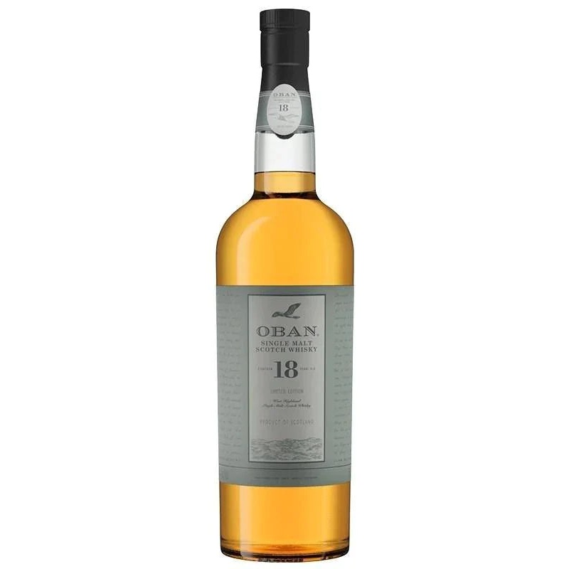 Oban 18 Years Old Single Malt Scotch Whisky 750mL