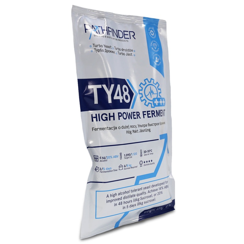 Pathfinder TY48 Turbo Yeast x5 Sachets