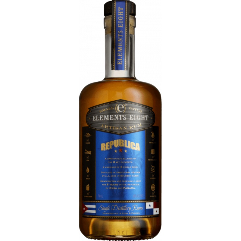 Elements Eight Republica Rum 70cl