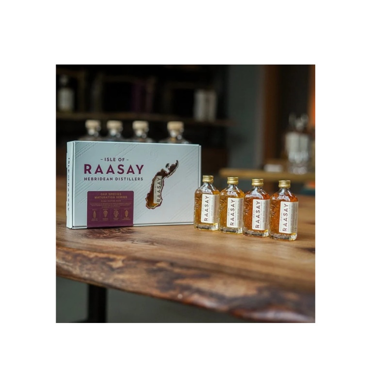 Isle of Raasay Oak Species Maturation Series - 5cl Tasting Pack 50.7%