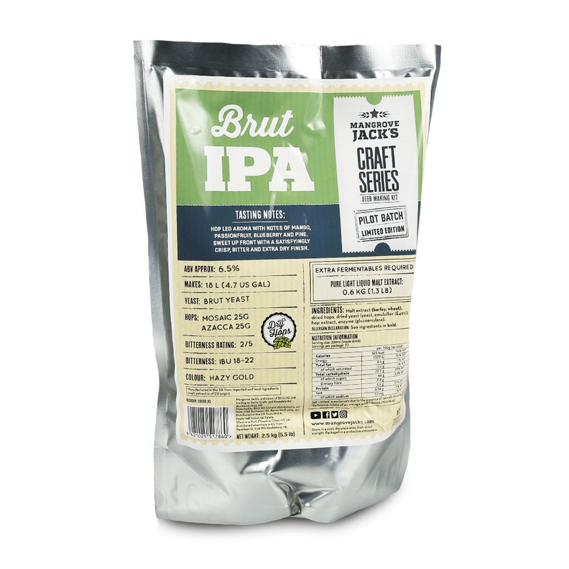 Mangrove Jacks Craft Series 32 Pints Brut IPA