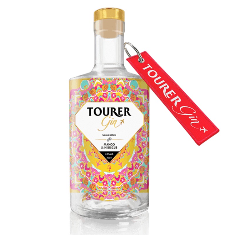 Tourer Mango & Hibiscus Gin 70cl
