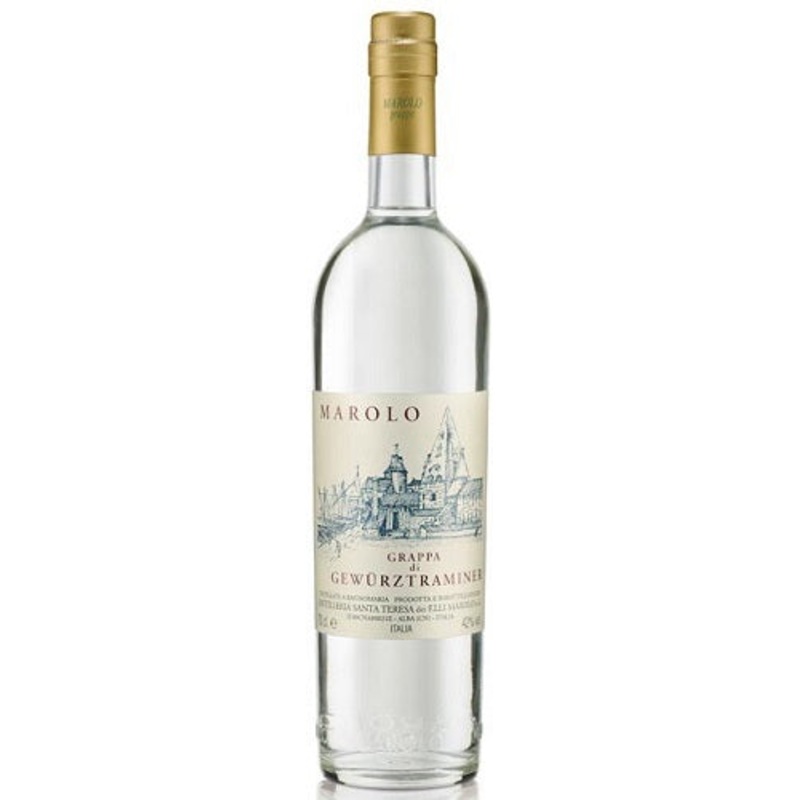 Marolo Grappa Gewurztraminer NV 375-12 375ml 1